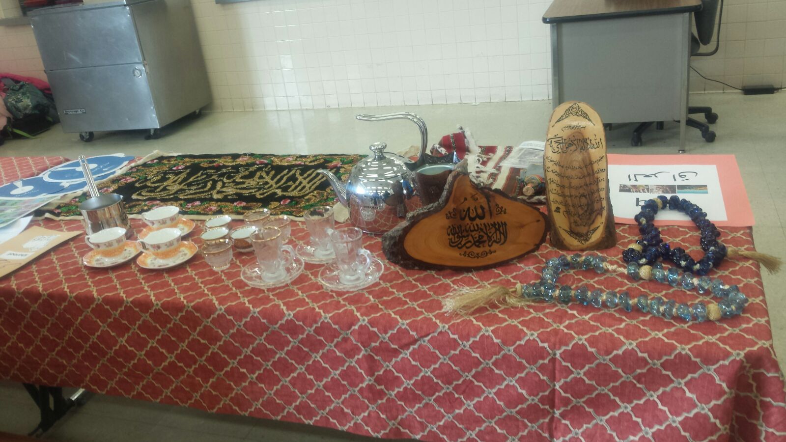 Culture event food display